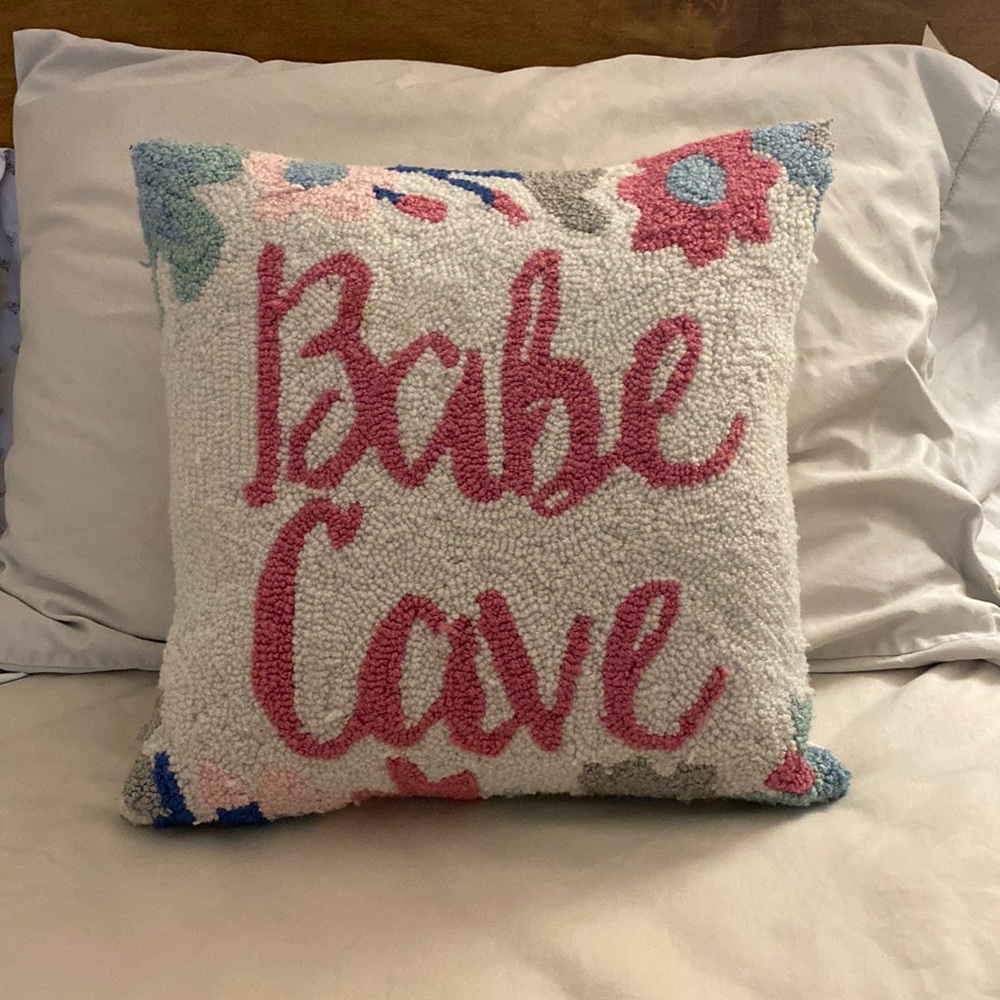 Babe Cave Decorative Pillow